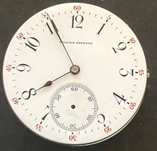 Antique Longines Pocket Watch Movement Good Balance Private Label 38.2mm 17j