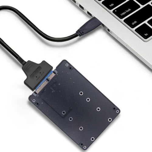 Carte Adaptateur NGFF vers SATA3 Utile Carte Adaptateur M.2 NGFF SSD vers SATA 3.0 - Photo 3/20