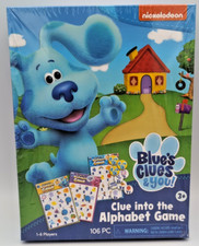 NEW Blues Clues You Clue into the Alphabet Game - Sealed - 3yo Family Fun