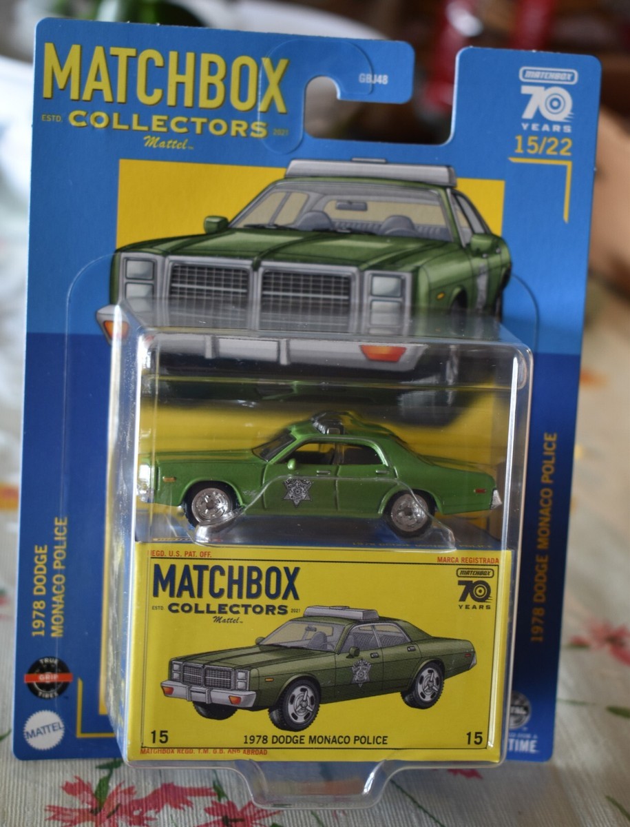 MATCHBOX COLLECTORS 1978 DODGE MONACO POLICE 15/22 NEW | eBay