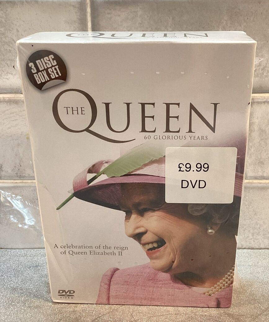 The Queen - 60 Glorious Years, 3 Disc DVD Box Set 2012 New & Sealed *