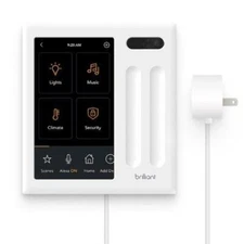 Brilliant Smart Home Control (Plug-In Panel) — Alexa Built-In & Compatible with