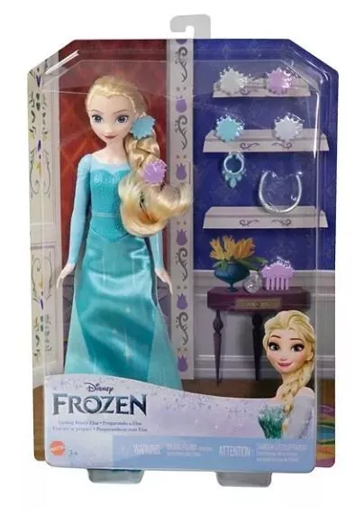 Disney Princess Getting Ready Elsa Fashion Doll And Accessories eBay