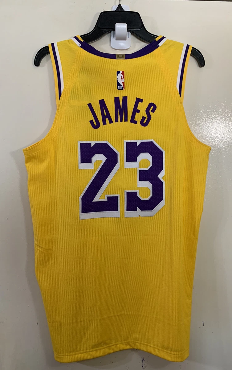 NIKE LA LAKERS LEBRON JAMES 23 CW3448 729 VAPORKNIT NBA JERSEY