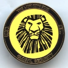 Disney - Lion King Theatrical Show 2019 - Global Security Pin (UK Show)