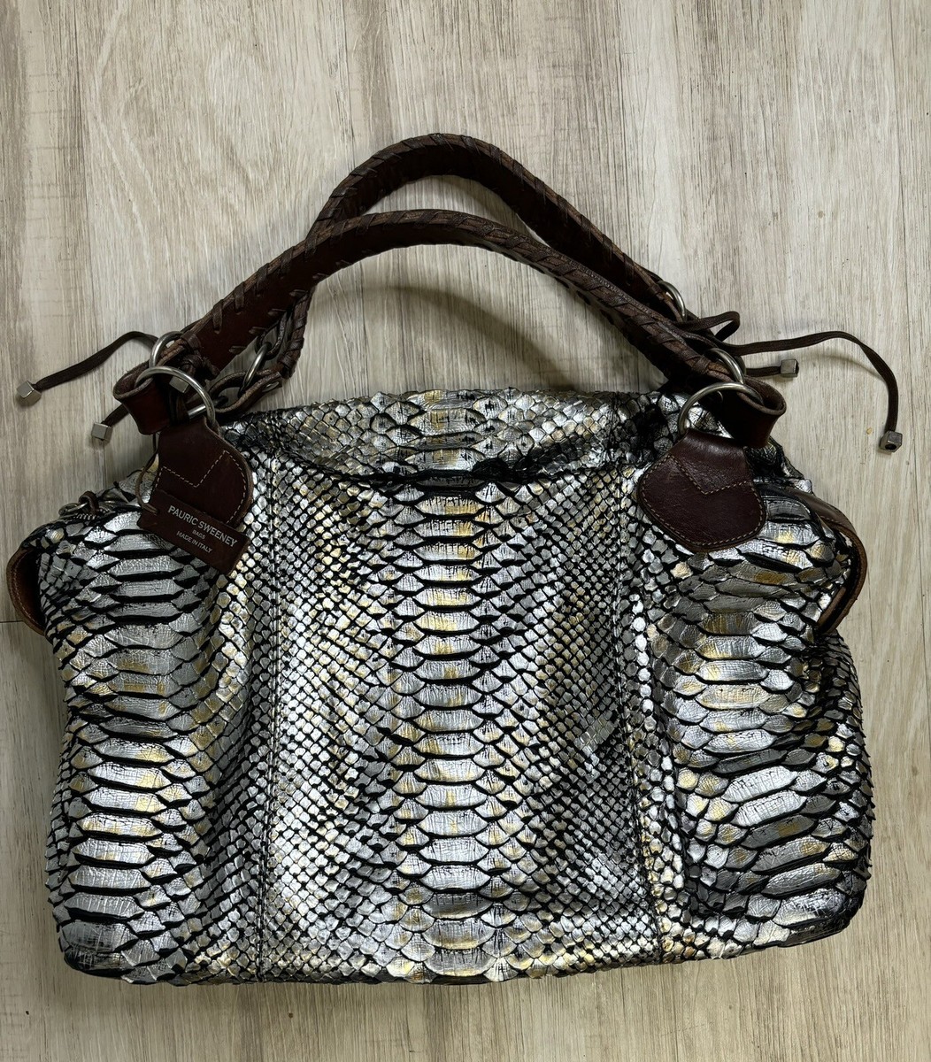 美品・希少】PAURIC SWEENEY / 鰻革 ハンドバッグ