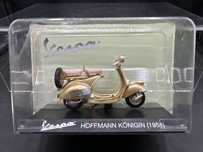 DEAGOSTINI 1/18 CLASSIC 1954 VESPA HOFFMANN KONIGIN SCOOTER SPECIAL EDITION BIKE