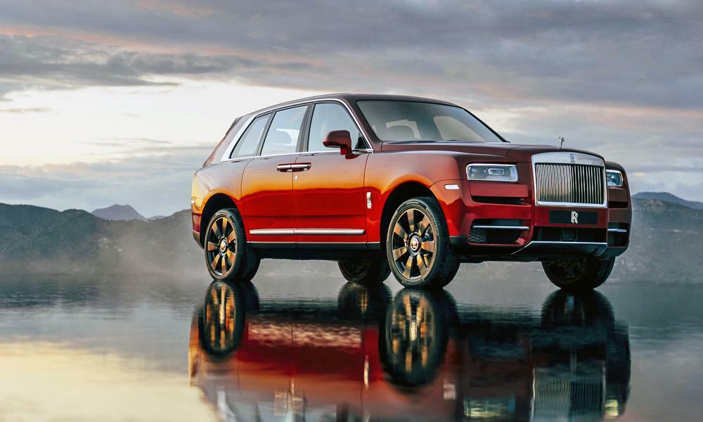 ROLLS ROYCE CULLINAN 7 SPOKE PART POLISHED SHADOW WHEELS 