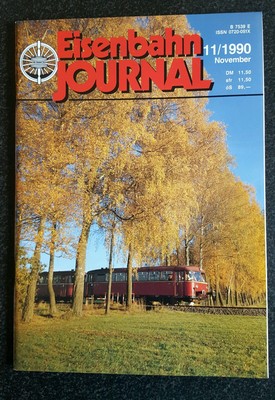 NEU * Eisenbahn-Journal 11/1990 * Baureihe E 19 * Sächsische IV T * GtL 4/4 uvm.