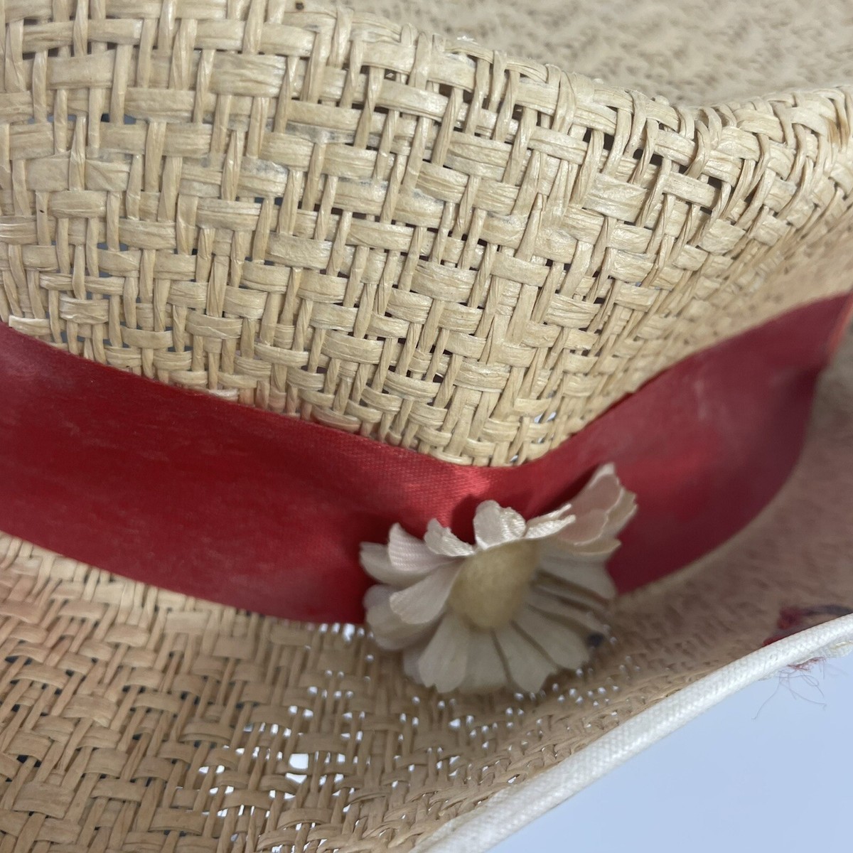 Vintage 1964 Walt Disney\'s Mary Poppins Hat, Walt Disney Prod. Union Made, EUC Mary Poppins Walt Disney 1964 Vintage Straw Hat | eBay main image 2
