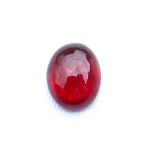 Natural Red Hessonite Garnet Gems 14x11 mm African Garnet Oval Cabs 9 Cts GH-119 - Picture 11 of 12