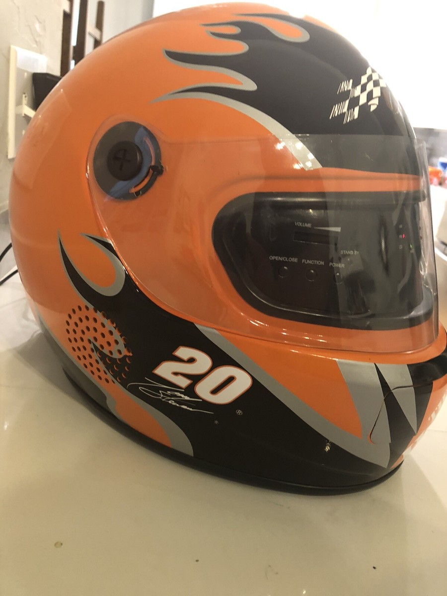 NASCAR Helmet Radio/CD Player 20 Tony Stewart Excalibur