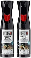 Weber Non-Stick Spray 200ml, Non-stick Spray for Grill Grates, Mist Spray with w