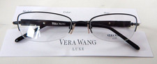 VERA WANG Luxe Orbite Black 49/17 Eyeglass Frame New