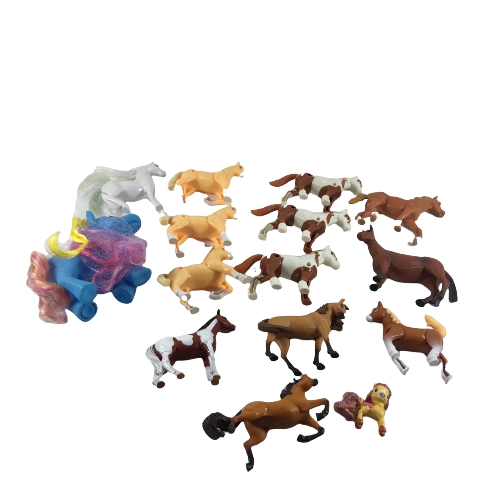 LOT OF 15 ASSORTED TOY HORSE FIGURES/TOYS eBay