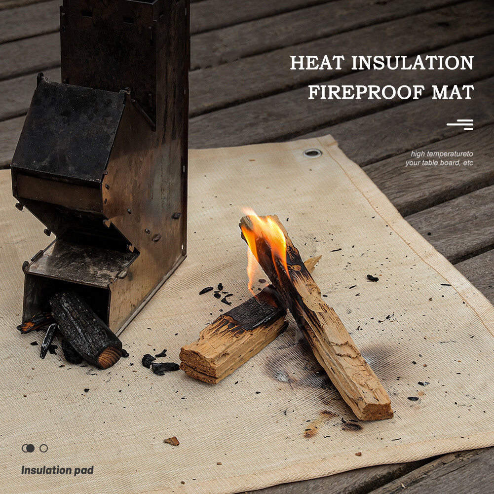 Ground Patio Deck Lawn Fiberglass Fire Retardant Heat Resistant Rug Outdoor  | eBay