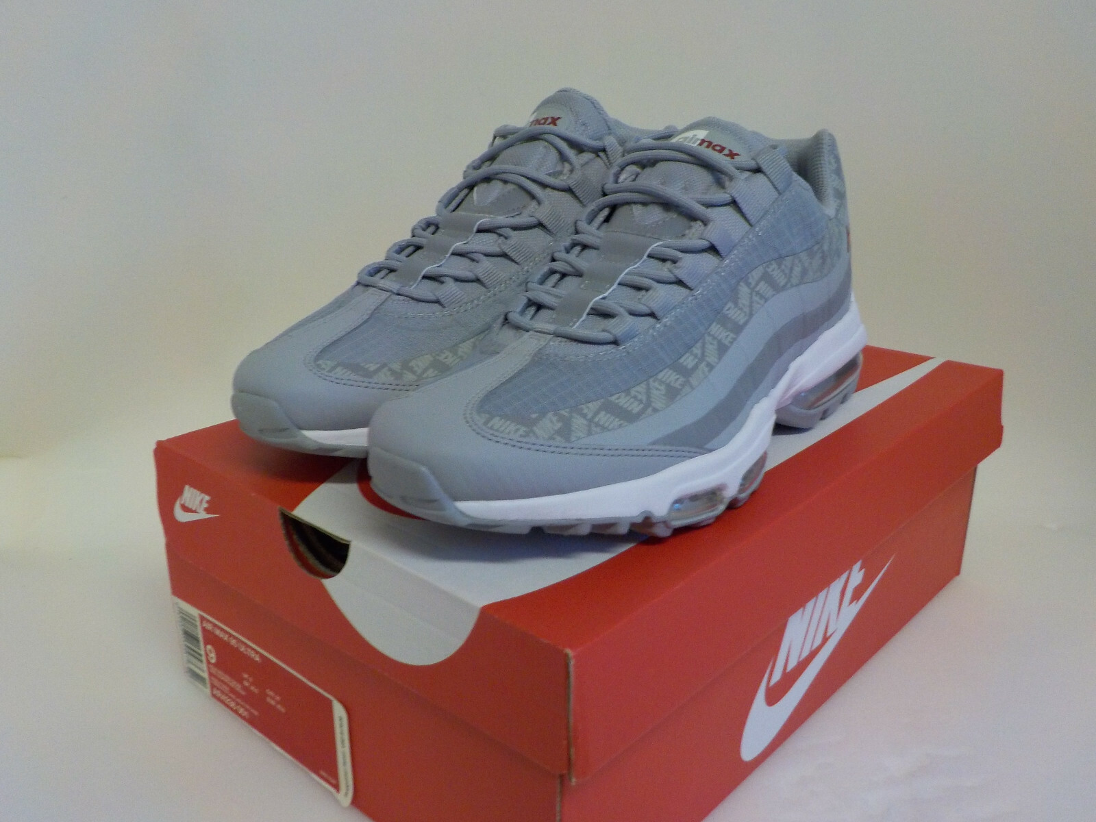 air max 95 ultra wolf grey red crush