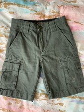 Boy Scouts of America BSA boys Uniform Shorts size 6 green canvas heavy duty