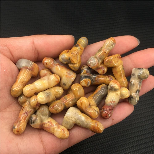 Wholesale Natural mix mini Penis Carved quartz Crystal Massager Wand Healing - Picture 266 of 296