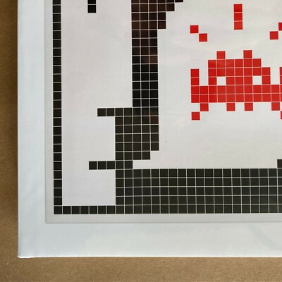 Space Invader Prints On Paper Street Art Book Hardcover 2001-2020