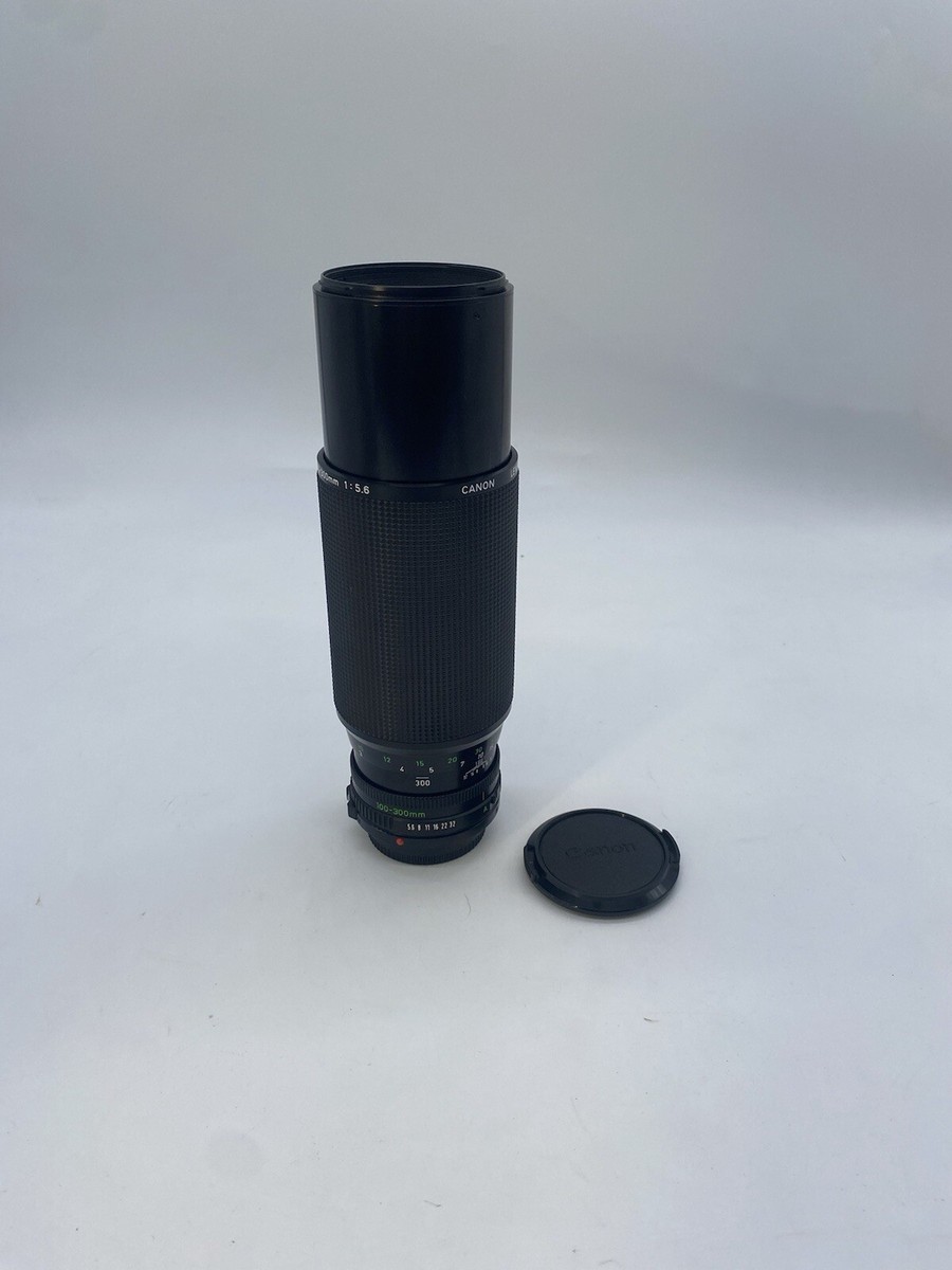 CANON Japan ZOOM LENS FD 100-300mm 1:5.6 w/ Toshiba 58mm