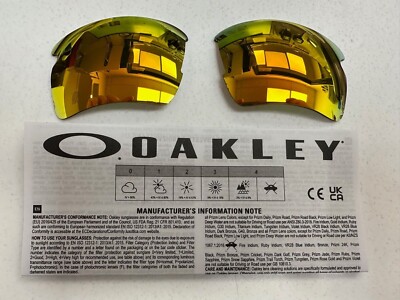 Genuine Oakley OO9188 Flak XL Sunglasses Replacement Lenses UK