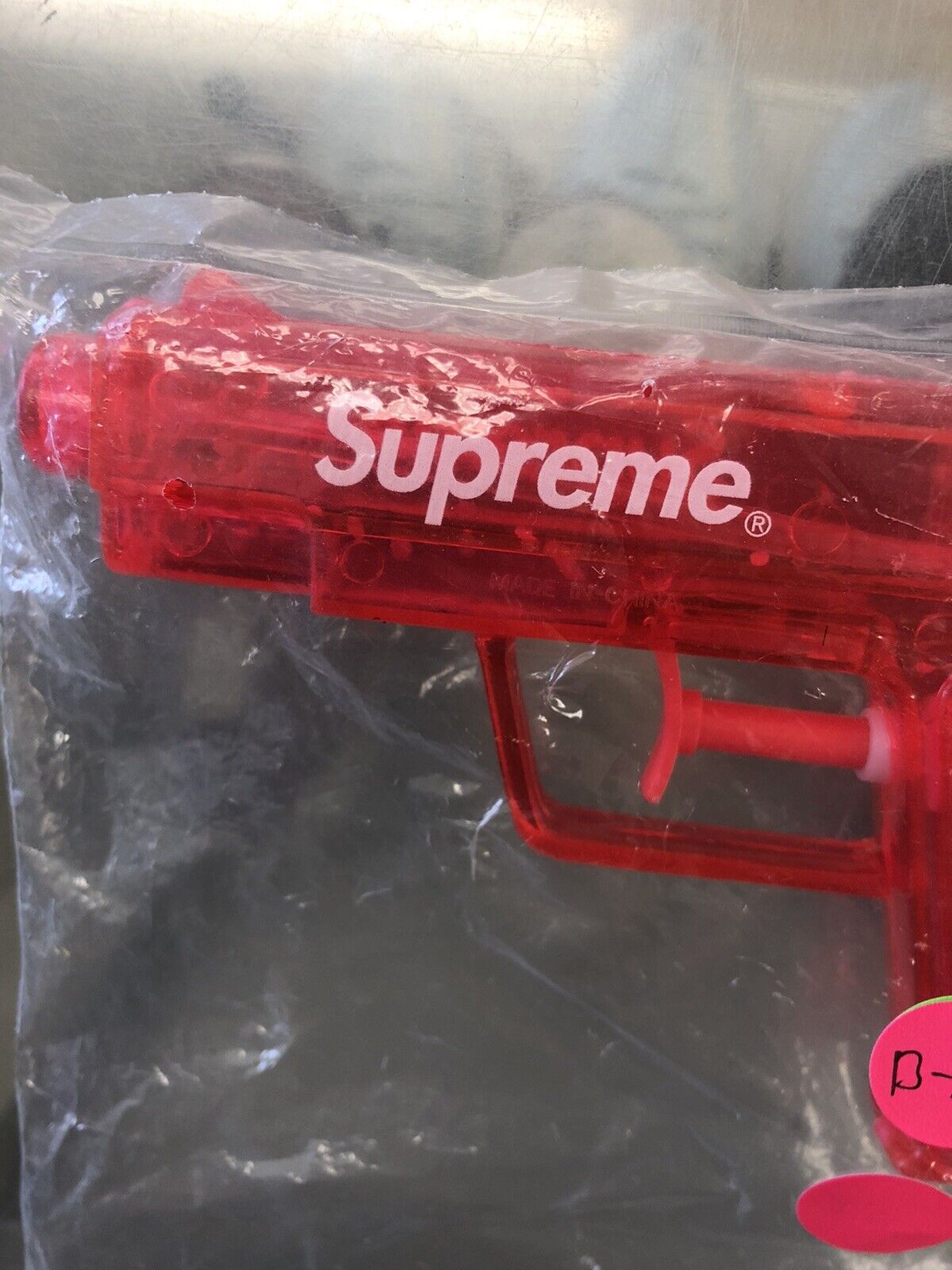 RARE SUPREME ITEM! RED SUPREME WATER GUN SQUIRT GUN PISTOL SS11 | eBay