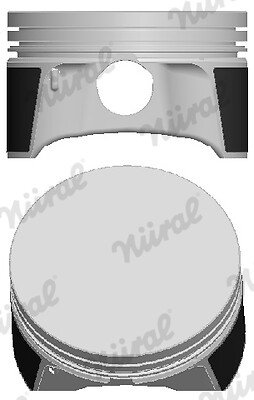 NÜRal Kolben FüR Ford Focus Turnier DNW 1.6 16V DAW DBW Ju_ Mazda 2 DY-image