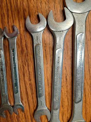PennCraft Open End Wrench Set 8 Pc. SAE USA 1/4" to 3/4" - Bild 4 von 4