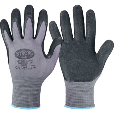 Stronghand Arbeitshandschuhe Montagehandschuhe CANTON Handschuhe Nylon Nitril 