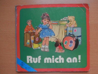 Ruf mich an! - Altes Bilderbuch - selten!