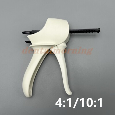 Dental Dispenser Impression Mixing Dispensing Delivery Gun 5ML 1:1/4:1 Mixer