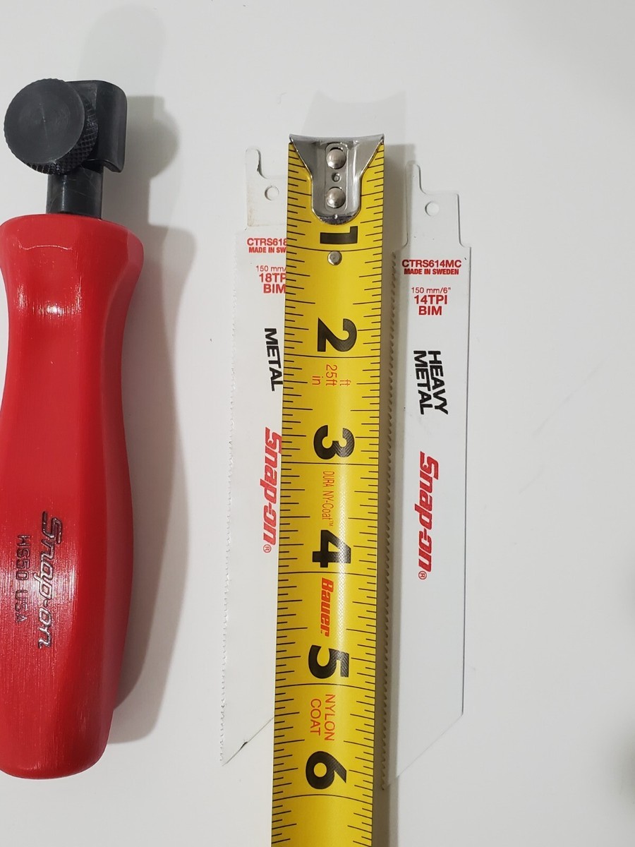 Snap-on - スナップオン Snap-on クイックカッター HS50 クイックカッター　ハン Snap-on Tools HS50 Red Hard Handle Quick Cutter Hand Saw USA