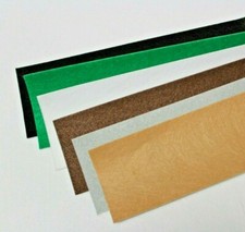 BLACK Adhesive Felt 6" X 12" SCRATCH DENT DESK DRAWER LINER LAMP VASE CRAFTS