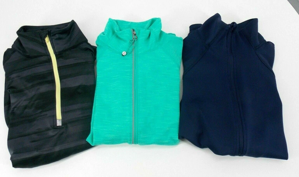  Chaquetas deportivas para mujer talla S Marika Tek mandarina Apana agujeros para el pulgar lote de 3 Foto 3 de 4