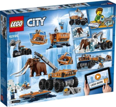 LEGO CITY 60195 Arctic Mobile Exploration Base Block Toy 7-12 New