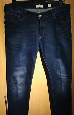 CELIO MENS BLUE STRETCH JEANS.  SLIM FIT CASUAL  W 38x32