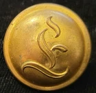 CIVIL WAR ERA CONFEDERATE  ENGINEER OFFICER'S COAT BUTTON ALBERTS# CS-151-A
