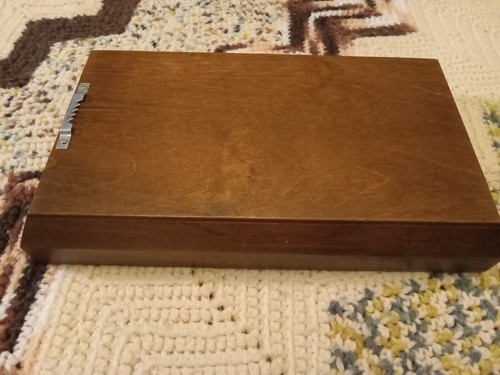 SCHRADE + U.S.A. VINTAGE1986 BROWN PICK BONE STATUE OF LIBERTY KNIFE W CASE - Picture 2 of 11