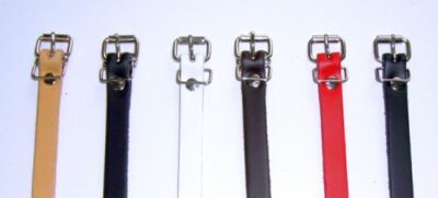 Lederriemen Schwarz 15 Mm - 3,0 - 3,2 Mm, 7,10