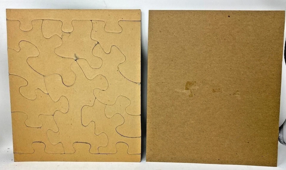 Antique 1900s Peter Rabbit Bunny Hare Anthropomorphic Fairy Tale Jigsaw Puzzle - Image 4 of 4