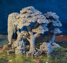 Tabletop Gelände Terrain Detailliertes Bäum...