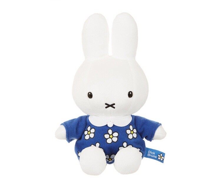 ⭐︎未開封⭐︎ミッフィー　特大ぬいぐるみ　 Dick Bruna Miffy レトロ Miffy Rabbit Dick Bruna Flower dress plush toy 10.5in 2024 kawaii
