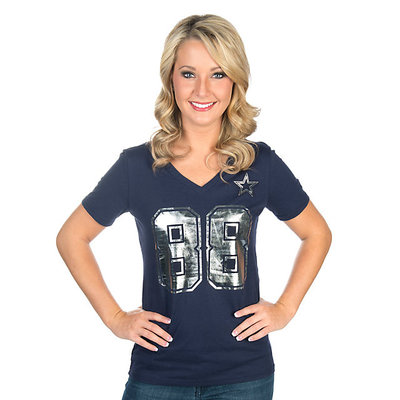 Dallas Cowboys NFL Women's Shimmer Away Dez Bryant #88 Name