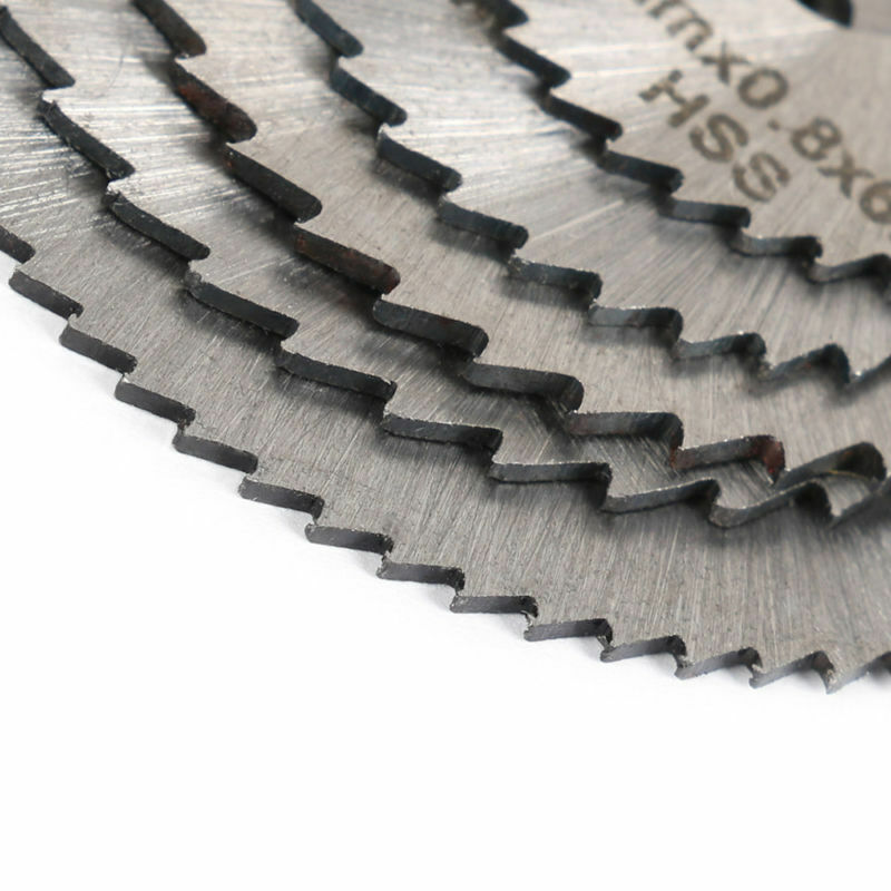 6Pcs Mini HSS Circular Saw Disc Blade Rotary Cutter For Metal Cut Tool