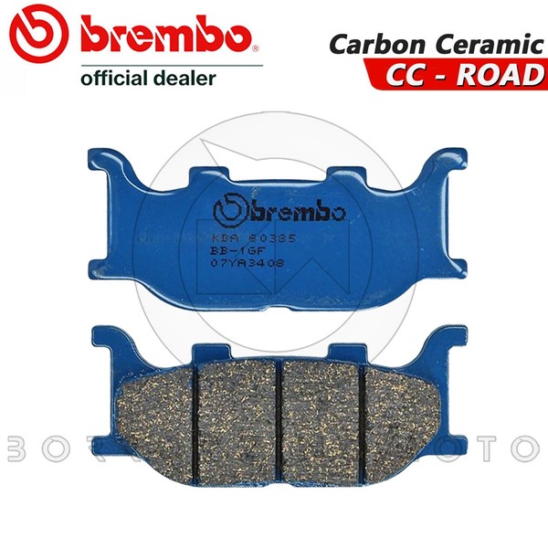 BremsbelÄGe Vorne Brembo Blau Kohlenstoff 07YA3408 Yamaha XV 125 Virago 1997-image