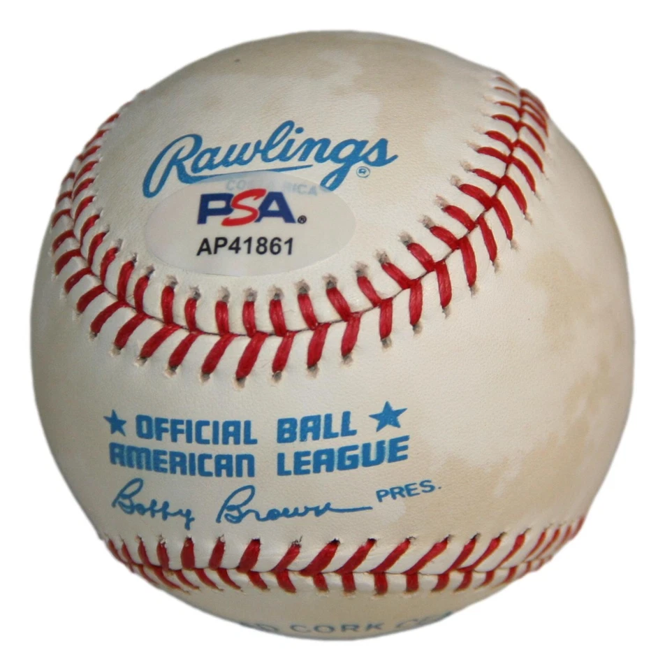 Phil Rizzuto Signed Official American League Baseball PSA/DNA Yankees *1861 - Image 2 of 3