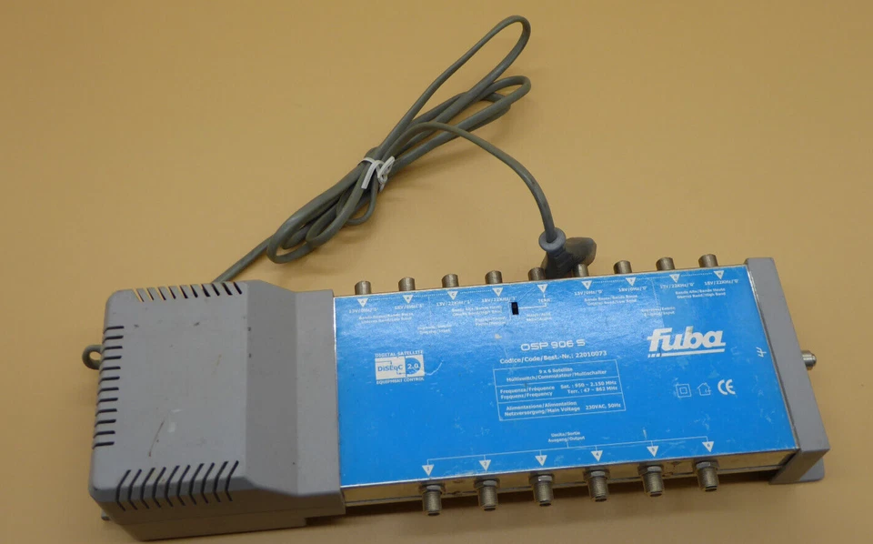 Fuba OSP 906 S Sat Multischalter / Multiswitch 9x6 Satellite - Bild 2 von 2