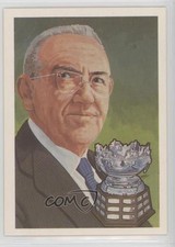 1985 Cartophilium Hockey Hall of Fame Frank Selke #41 0q3