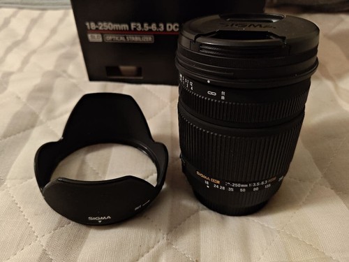 Drop SIGMA 18 250mm f3.5 6.3 DC OS HSM